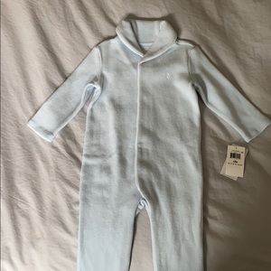 RALPH LAUREN baby boy sweater onesie